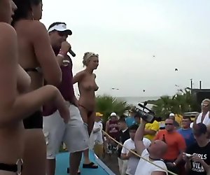 Party girls with no limits in this amateur footage
