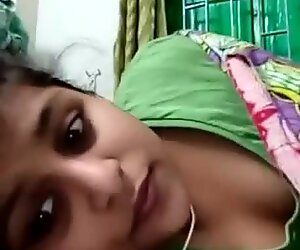 Video chatting cleavage