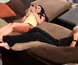 MILF Worships Young Girls Feet