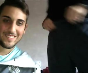 Straight Friends Tricked on Cam