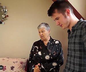 Old lady Savana fucked by student Sam Bourne