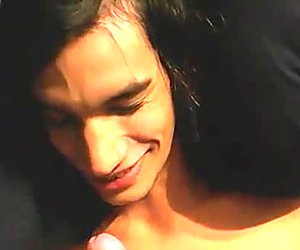 Young teen old man gay sex video Trace films POV-style as the