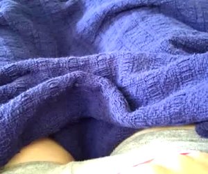 Little play while husband is taking a shower