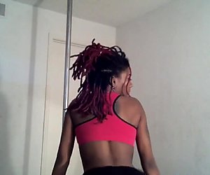 Hot teen home dance show
