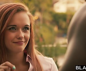 BLACKED Hipster girl secretly loves black men