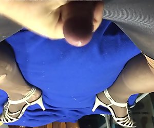 Hosting for thick cocks pantyhose cum in heels