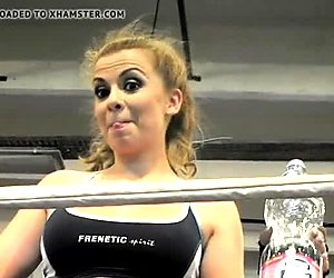 Eurobabes enjoy wrestling on the ground