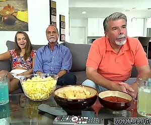 Mom watches compeer duddy s daughter gangbang