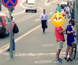 Hidden Cam Captures Jeny Getting Stripped in Public