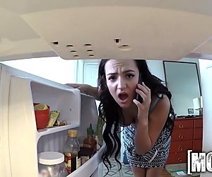 Mofos - Horny Cutie Fucks Her Pervy Super