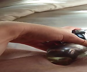 Dirty Slut fucks her dildo