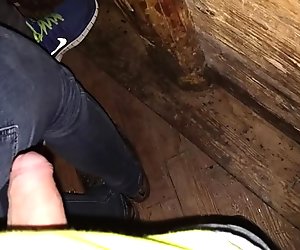 Penis Groping Flash on Butt at Apres Ski Party