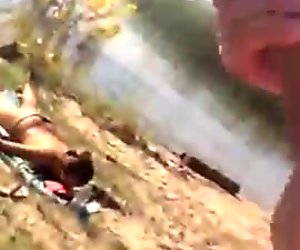 Flash Dick & CUM Beach Passion 18-2015