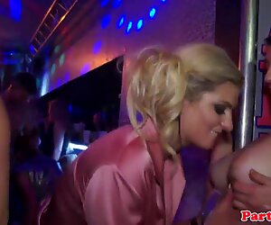 amateur soiree teens nailing black strippers