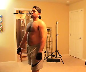 Don Stone Working Out Chest & Back P90X 5