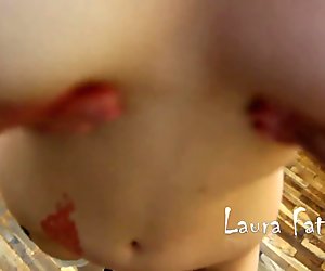 busty amateur teen close up teasing