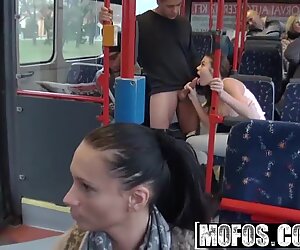 Mofos - Mofos B Sides - (Bonnie) - Public lovemaking City Bus Footage