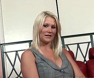 Spoiled blond milf Julianna Jolene loves seducing a man